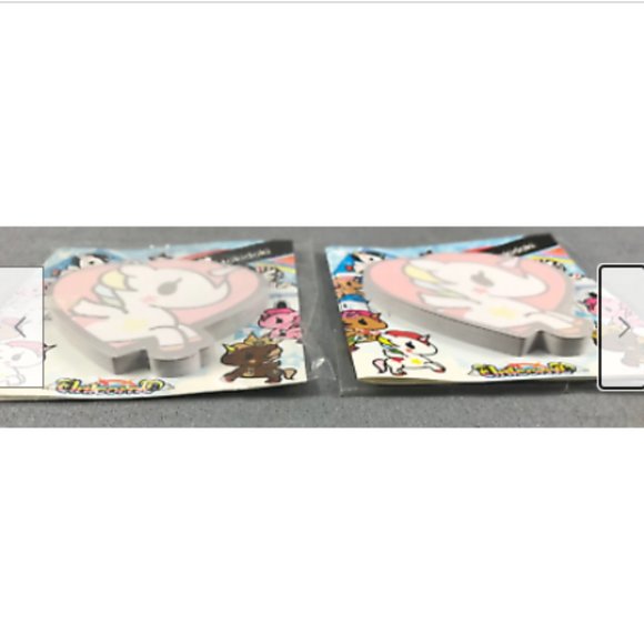 2 Pkg Tokidoki Unicorno Sticky Notes Unused - Picture 4 of 4